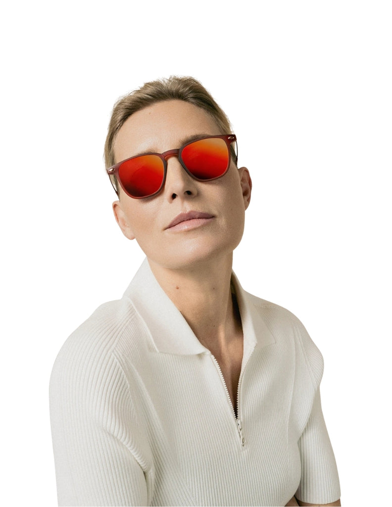 POLARIZED SUN DINO RUNNING RED
